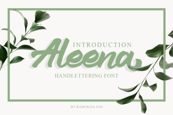 Aleena Script Handwritten Font for Branding That Feels Human
