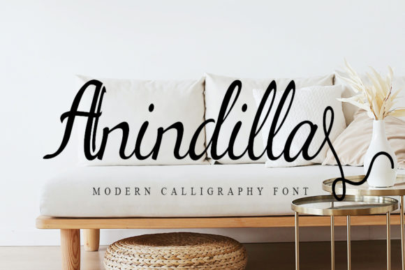 Anindilla: A Dreamy Script Handwritten Font for Joyful Design