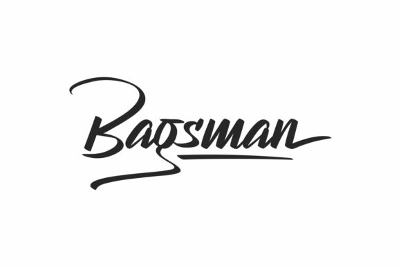 Bagsman: A Trendy Handwritten Font for Modern Branding
