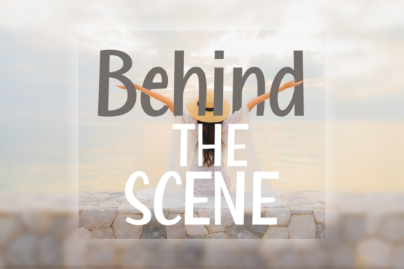 Behind the Scene: A Script Handwritten Font for Digital Branding