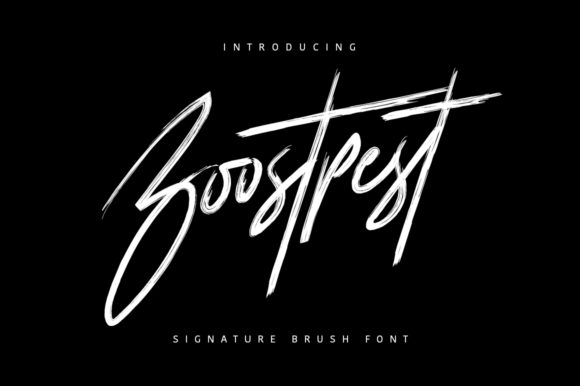 Boostpest: A Versatile Script Handwritten Font for Modern Web Design
