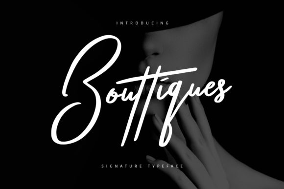 Bouttiques Handwritten Font for Warm, Human Campaigns