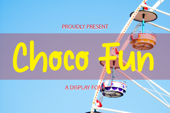 Choco Fun: A Modern Handwritten Font for Digital Branding