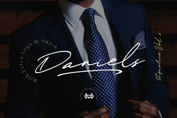 Daniels Script Handwritten Font for Digital Branding