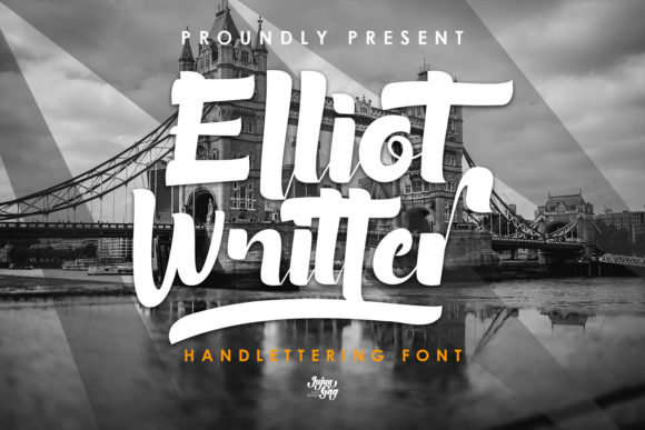 Elliot Writter Font for Creative Makers