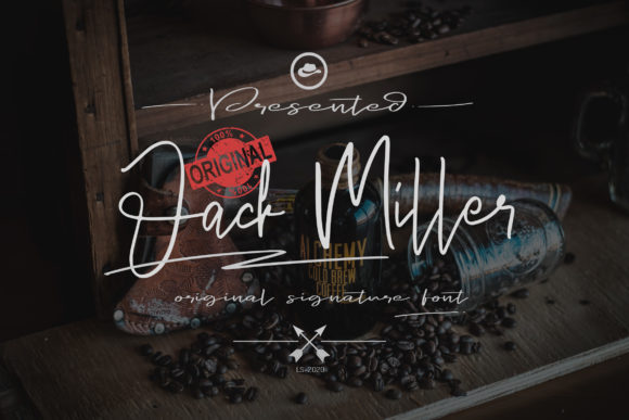 Jack Miller: A Refined Script Handwritten Font for Modern Design