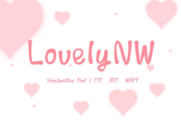 Lovely Nw: A Cute Handwritten Font for Friendly Brand Identities