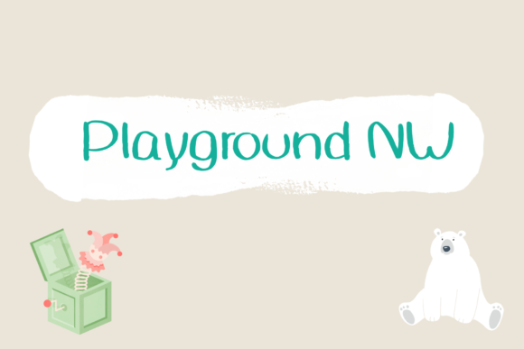 PlaygroundNW: A Cute Handwritten Font for Kids’ Brands