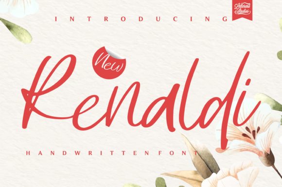 Renaldi: A Script Handwritten Font That Makes Casual Campaigns Feel Intentional