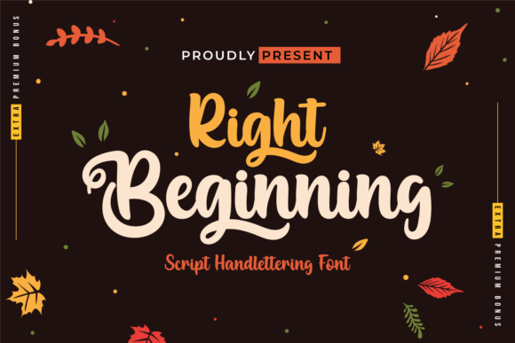 Right Beginning: A Script Handwritten Font for Warm, Trustworthy Web Design