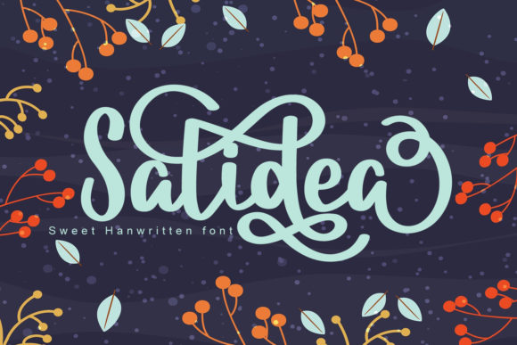 Salidea Script Handwritten Font for Elegant Branding