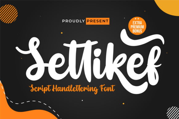 Settikef: A Flowing Handwritten Font for Makers